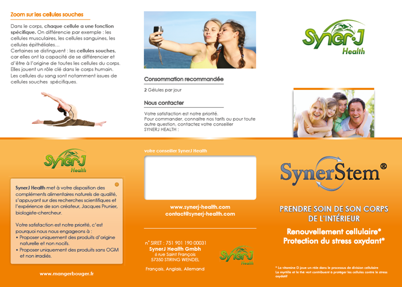 SYNERSTEM - 3 boxes of 60 capsules 